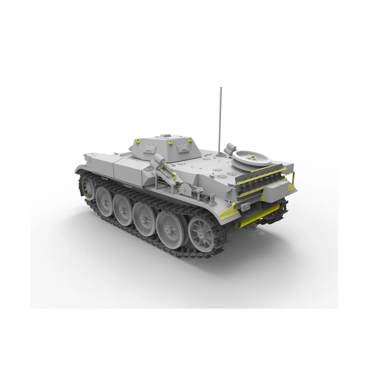 German Panzerkampfwagen II Flamm Ausf. E (Sd.Kfz. 122), 1/35 - Bron...