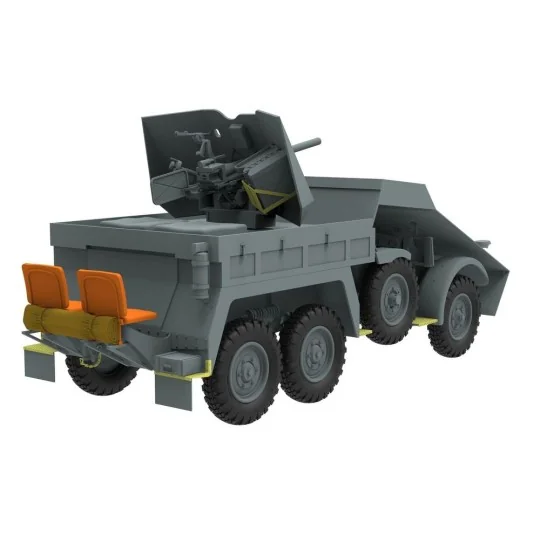 Armored Krupp Protze Kfz.69 with 3.7cm Pak 36 (late version), 1/35 ...