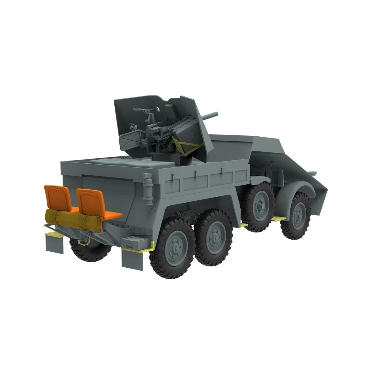 Armored Krupp Protze Kfz.69 with 3.7cm Pak 36 (late version), 1/35 ...