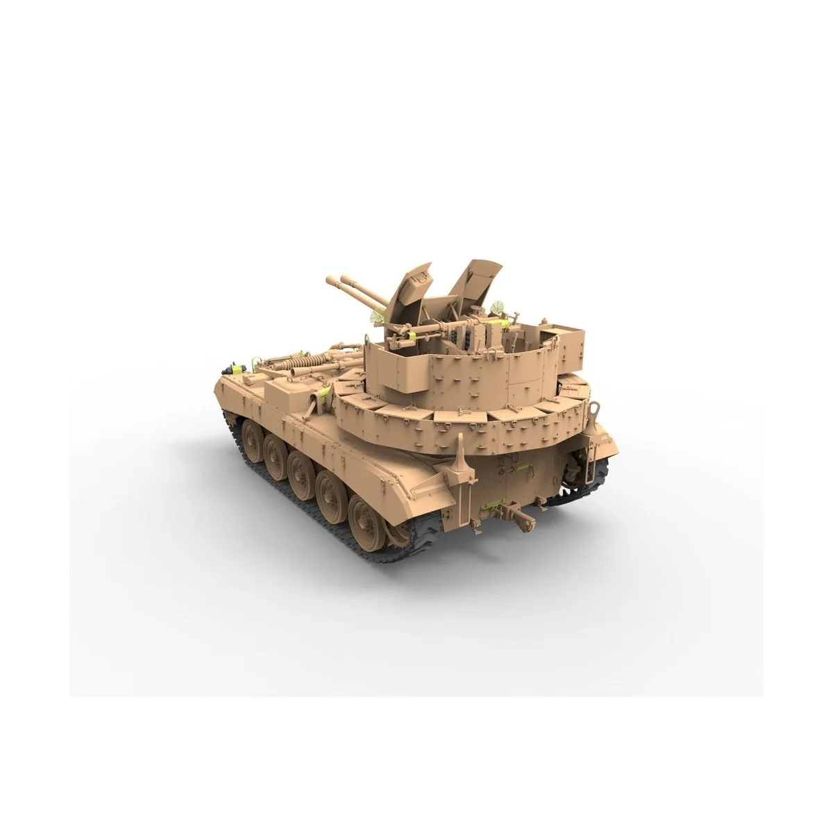 US M19A1 Twin 400mm Gun Motor Carriage Korean War, 1/35 - Bronco Mo...