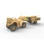 British Army ATV Quad Bike and Trailer w/Soldier, 1/35 - Bronco Mod...