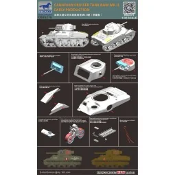 Canadian Cruiser Tank Ram MK.II Early Produktion, 1/35 - Bronco Mod... 2