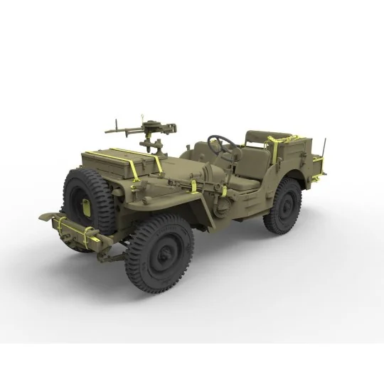 BRITISH RECCE AND SIGNALS LIGHT TRUCK (2 KITS ) with CREWS, 1/35 - ...