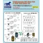 WWII German 20L Jerry Can & 200L Fuel Drum Set, 1/72 - Bronco Model...