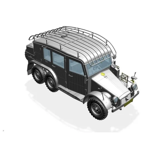 German Krupp Protze Kfz.19 Radio command Car, 1/35 - Bronco Models ...