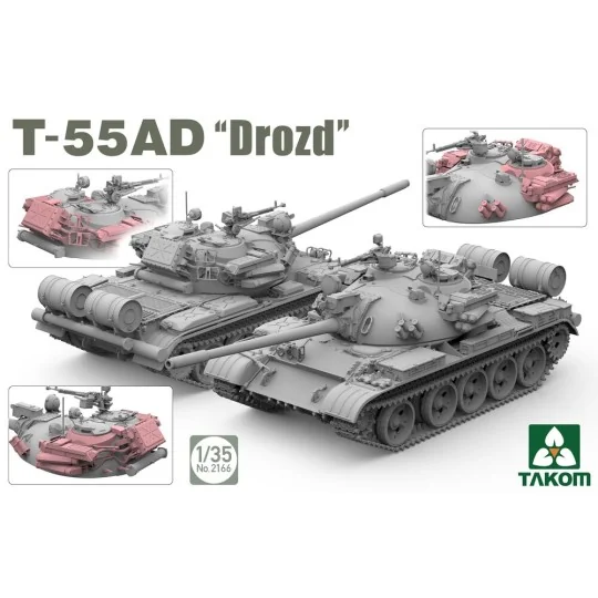 T-55AD "Drozd, 1/35 - Takom TAK2166