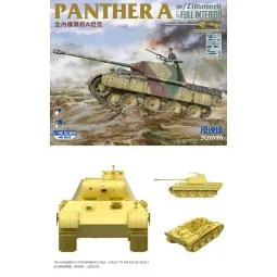 PANTHER A W/ZIMMERIT&FULL INTERIOR, 1/48 - SUYATA NO 003 2
