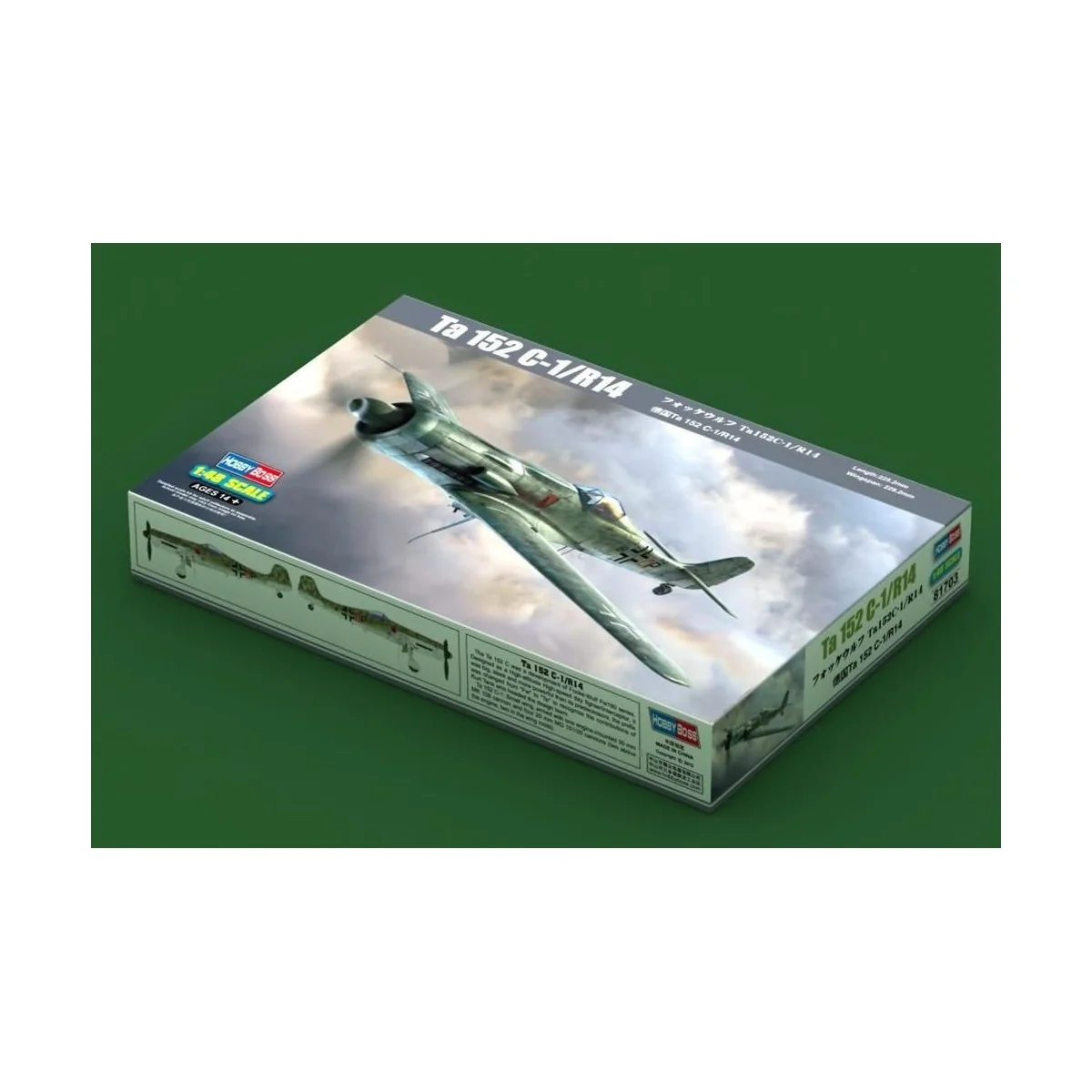 Ta 152 C-1/R14, 1/48 - Hobby Boss 81703