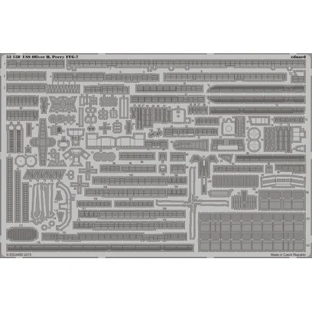 USS Oliver H.Perry FFG-7 for Academy, 1/350 - Eduard Accessories 53150