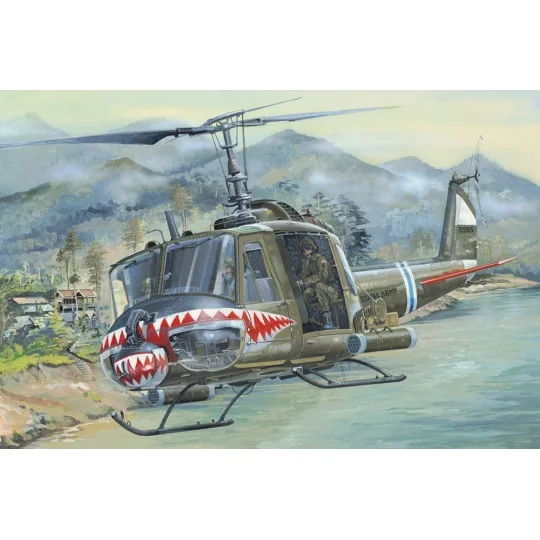 UH-1 Huey B, 1/18 - Hobby Boss 81806