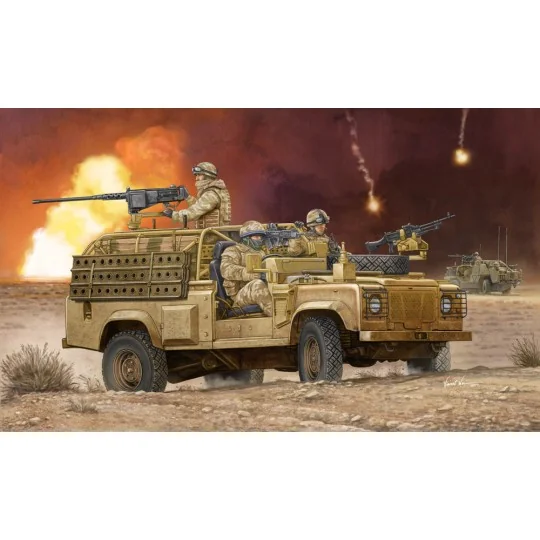 Land Rover Wolf WMIK, 1/35 - Hobby Boss 82446