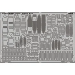HMS King George V lifeboats for Tamiya, 1/72 - Eduard Accessories 5...
