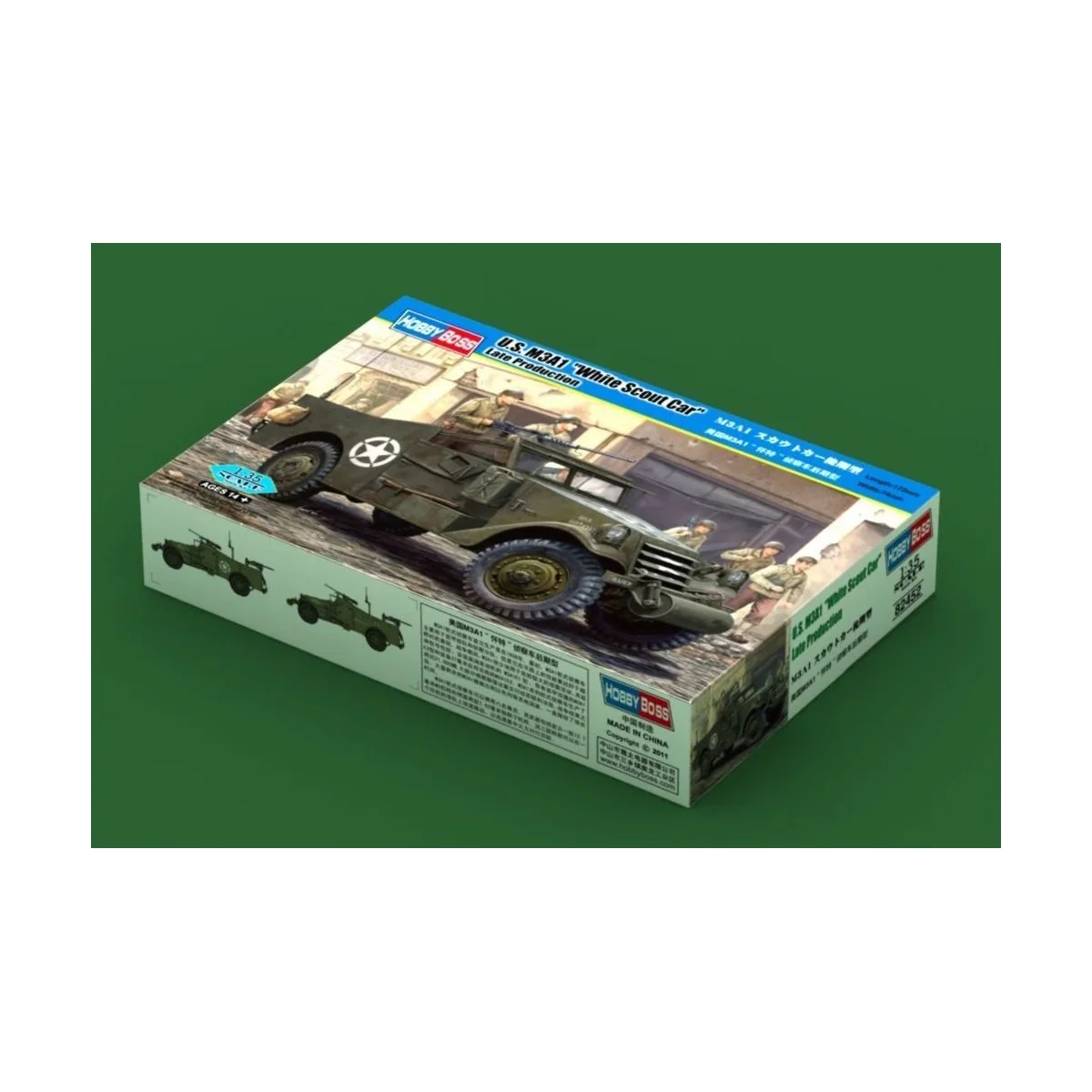 U.S. M3A1 "White Scout Car", 1/35 - Hobby Boss 82452
