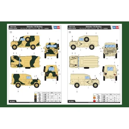 Defender110 HardTop, 1/35 - Hobby Boss 82448