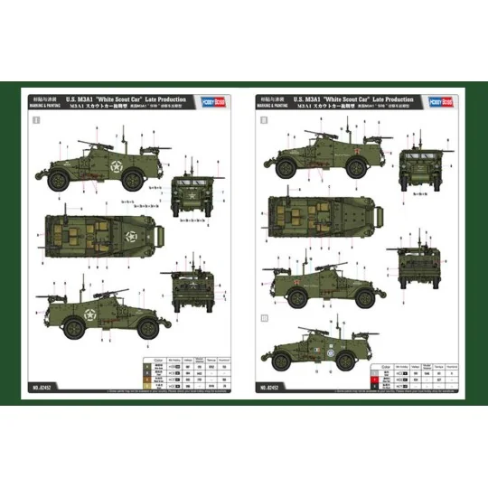 U.S. M3A1 "White Scout Car", 1/35 - Hobby Boss 82452