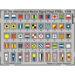 International Marine Signal Flags STEEL - Eduard Accessories 53178