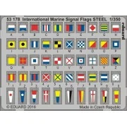 International Marine Signal Flags STEEL, 1/350 - Eduard Accessories... International Marine Signal Flags STEEL, 1/350 - Eduard Accessories...