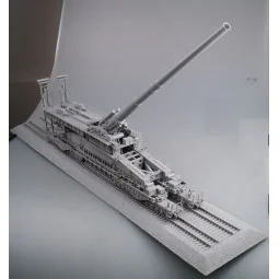 German 80cm K(E) railway gun Dora, 1/72 - Hobby Boss 82911 2