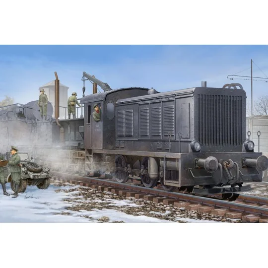 German WR360 C12 Locomotive, 1/72 - Hobby Boss 82913