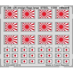 IJN ensign flags large STEEL - Eduard Accessories 53208