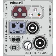 S-38 Schnellboot for Italeri, 1/35 - Eduard Accessories 53212 S-38 Schnellboot for Italeri, 1/35 - Eduard Accessories 53212