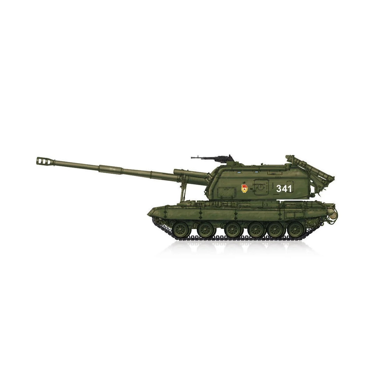 2S19-M1 Self-propelled Howitzer, 1/72 - Hobby Boss 82927