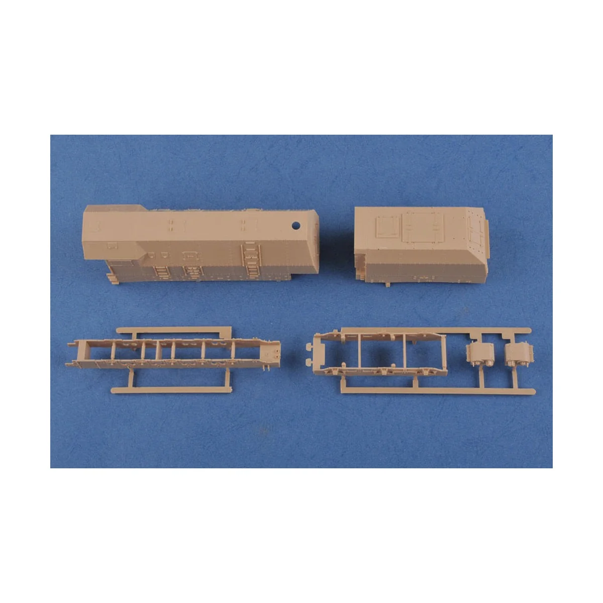 German Panzerlok BR57 Armoured Locomotiv, 1/72 - Hobby Boss 82922