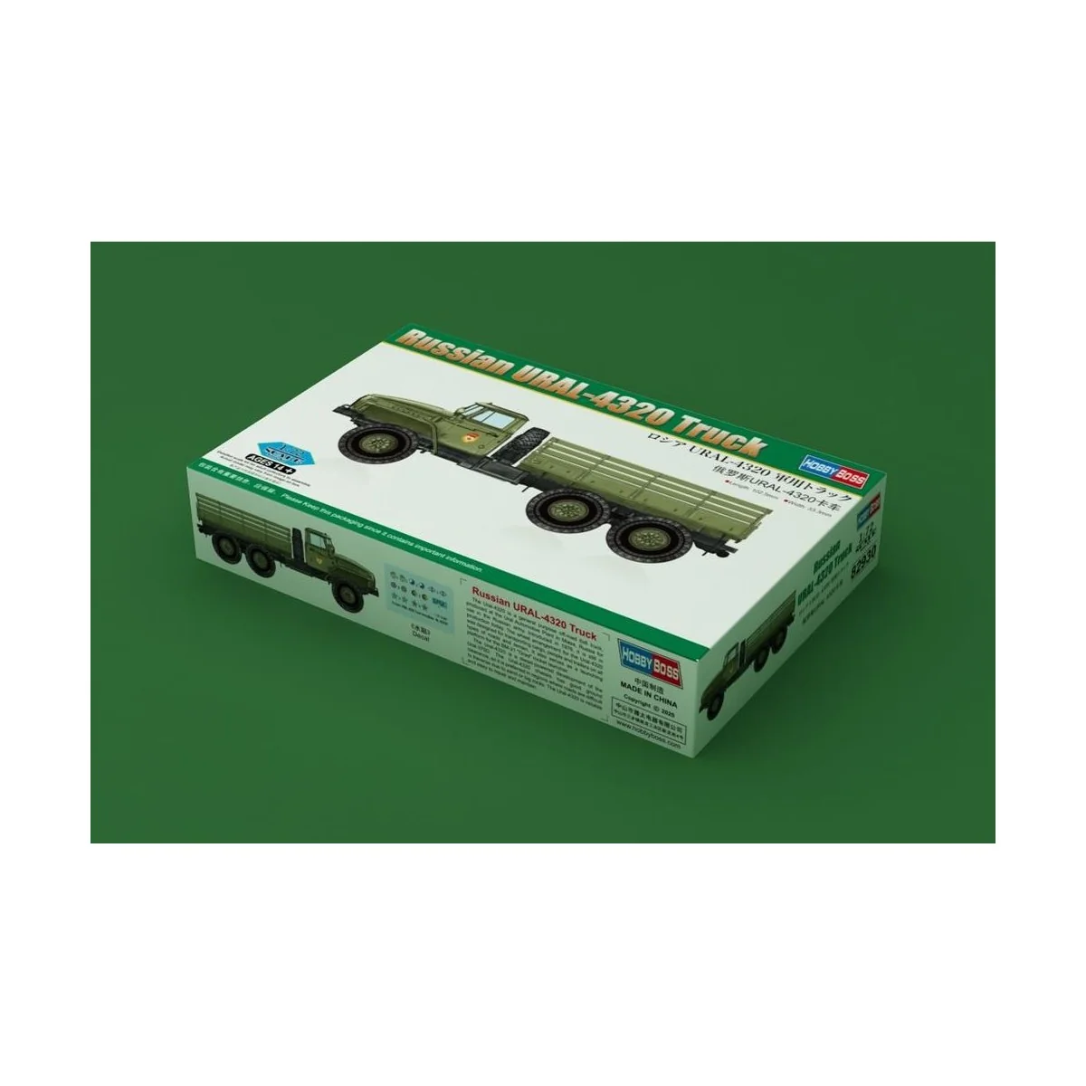 Russian URAL-4320 Truck, 1/72 - Hobby Boss 82930
