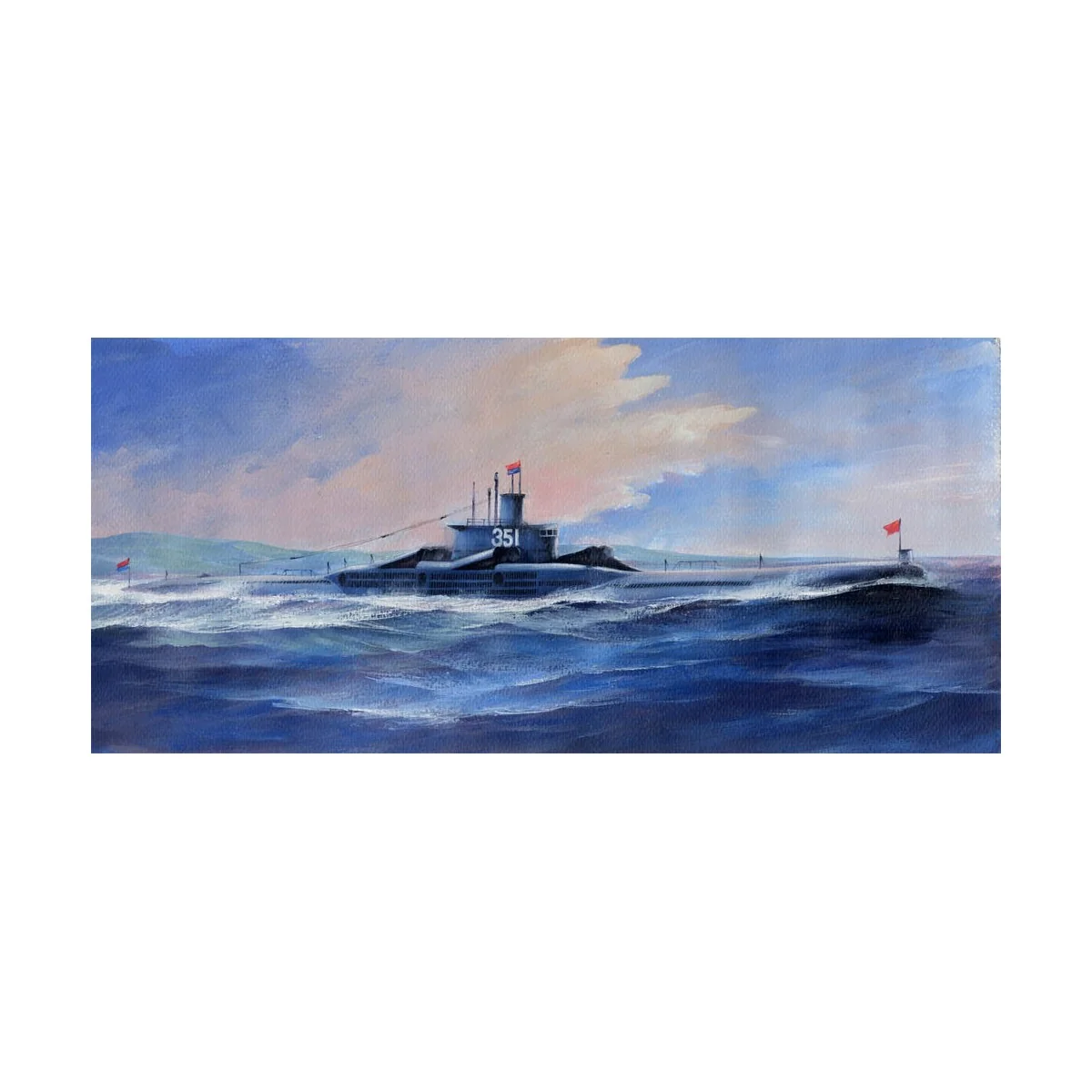 PLA Navy Type 033G Wuhan Class, 1/350 - Hobby Boss 83516