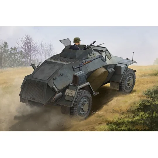 German Sd.Kfz.221 Leichter Panzerspahwag, 1/35 - Hobby Boss 83811