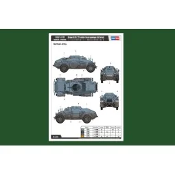 German Sd.Kfz.221 Leichter Panzerspahwag, 1/35 - Hobby Boss 83811 2