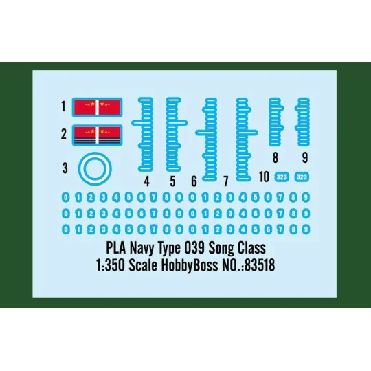 PLA Navy Type 039 Song Class, 1/350 - Hobby Boss 83518