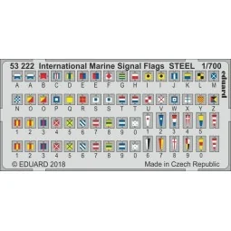 International Marine Signal Flags STEEL, 1/700 - Eduard Accessories...