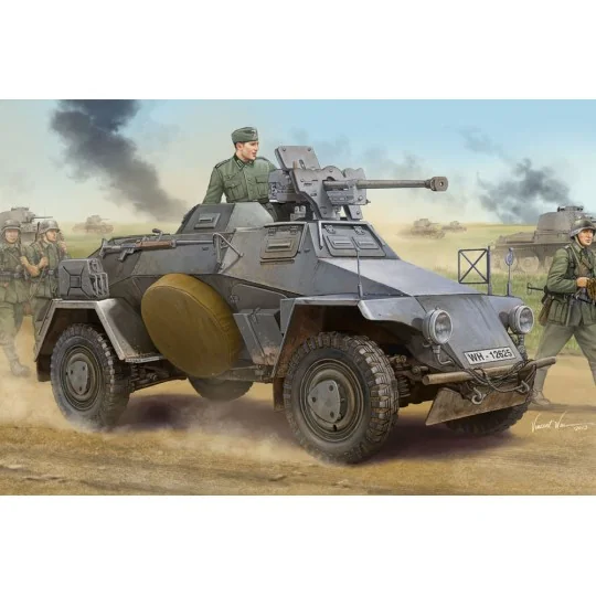 German Le.Pz.Sp.Wg (Sd.Kfz.221)Panzerwag, 1/35 - Hobby Boss 83813