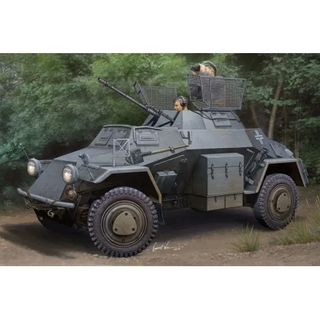German Sd.Kfz.222 Leichter Panzerspahwag, 1/35 - Hobby Boss 83815