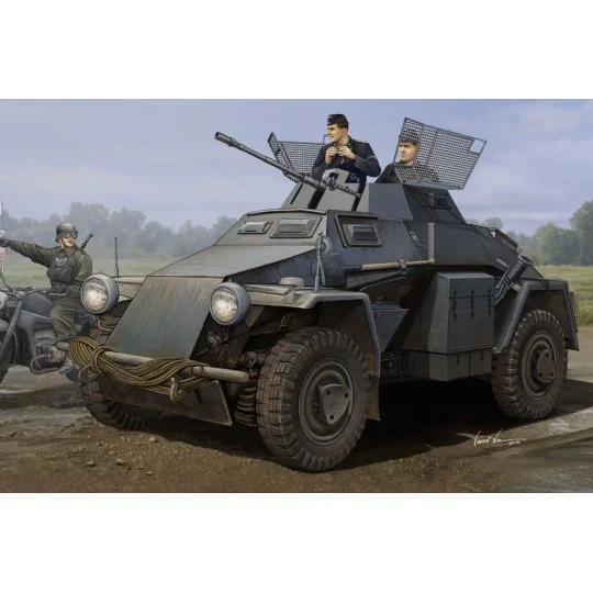 German Sd.Kfz.222 Leichter Panzerwagen, 1/35 - Hobby Boss 83816