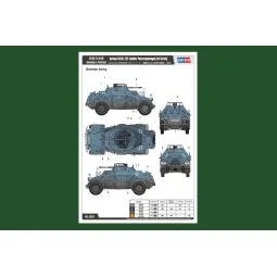 German Sd.Kfz.222 Leichter Panzerspahwag, 1/35 - Hobby Boss 83815 2