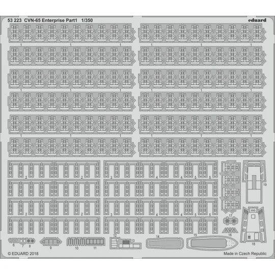 CVN-65 Enterprise pt.1 for Tamiya - Eduard Accessories 53223