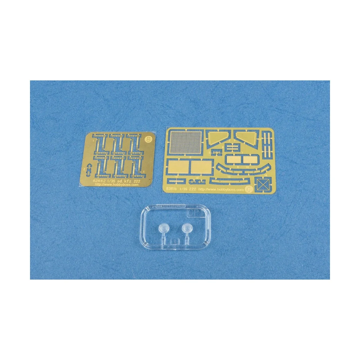 German Sd.Kfz.222 Leichter Panzerspahwag, 1/35 - Hobby Boss 83815