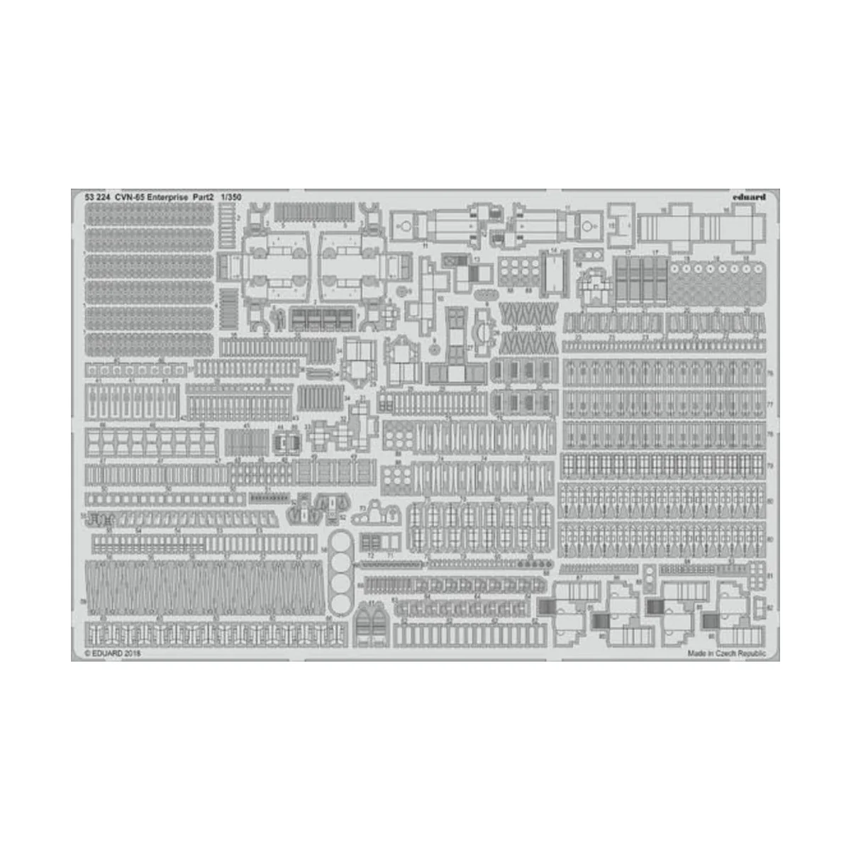 CVN-65 Enterprise pt.2 for Tamiya - Eduard Accessories 53224