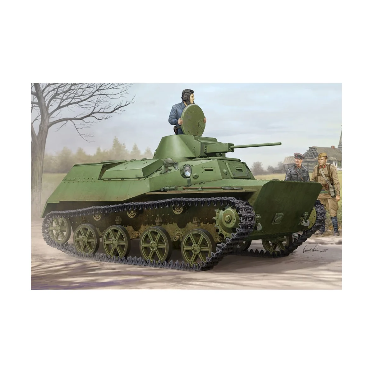 Russian T-30S Light Tank, 1/35 - Hobby Boss 83824