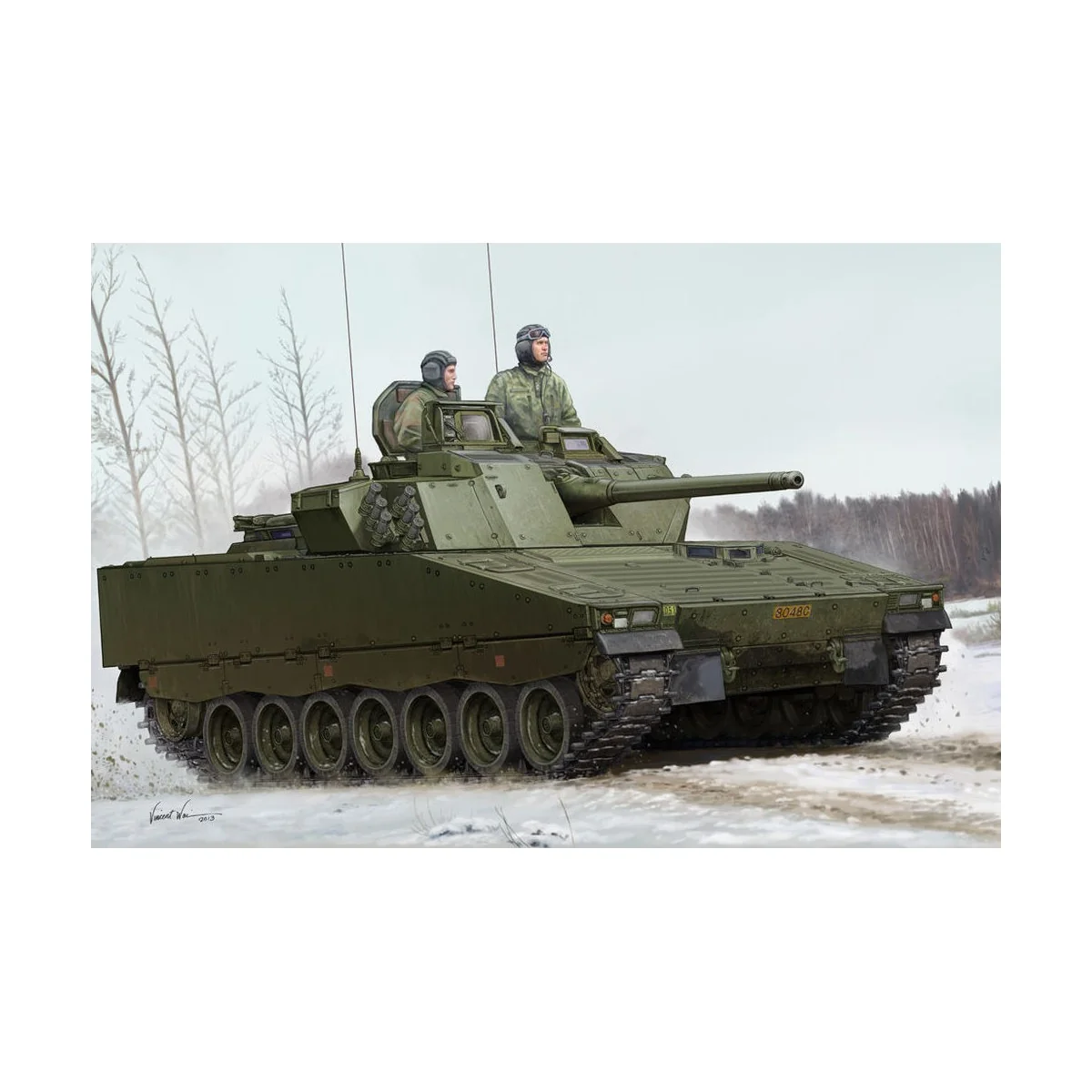 Swedish CV9030 IFV, 1/35 - Hobby Boss 83822