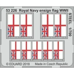 Royal Navy ensign flag WWII STEEL - Eduard Accessories 53226