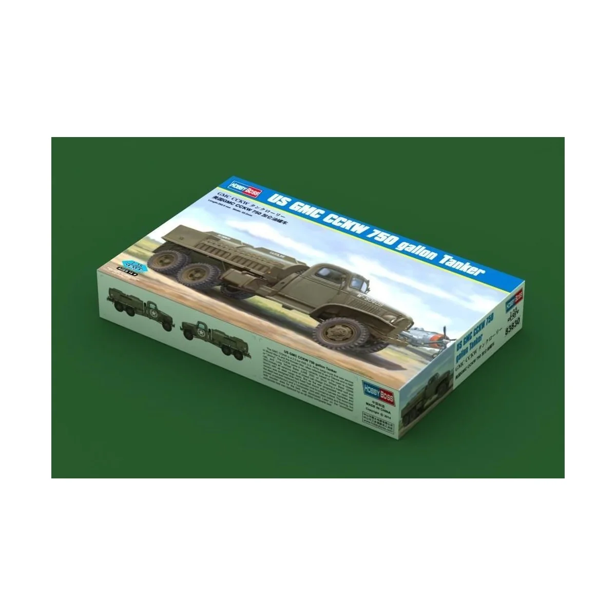 US GMC CCKW 750 gallon Tanker Version, 1/35 - Hobby Boss 83830