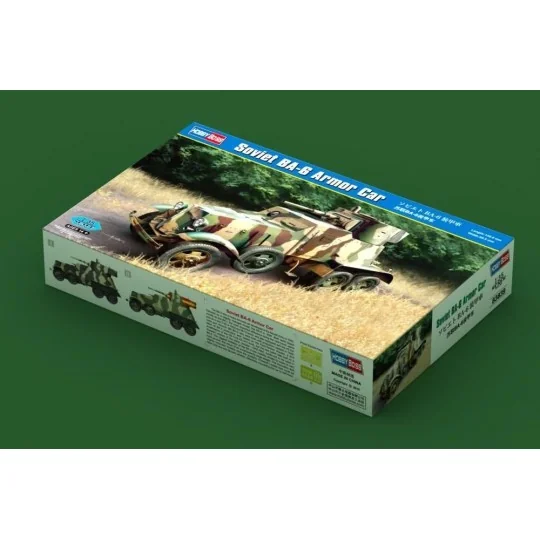 Soviet BA-6 Armor Car, 1/35 - Hobby Boss 83839
