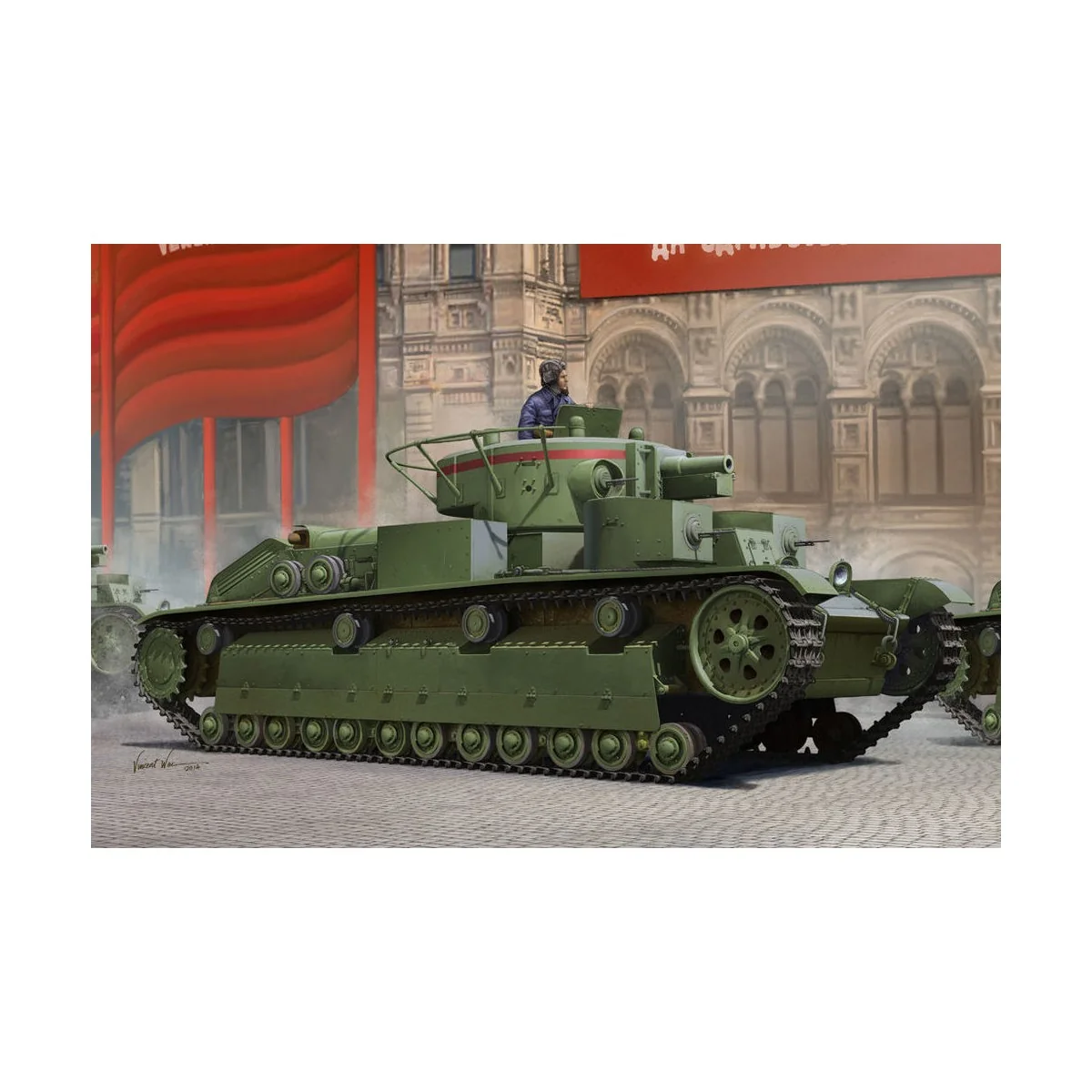 Soviet T-28 Medium Tank (Early), 1/35 - Hobby Boss 83851