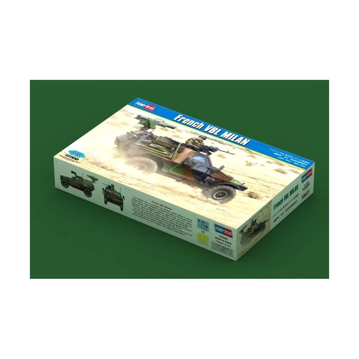 French VBL MILAN, 1/35 - Hobby Boss 83877