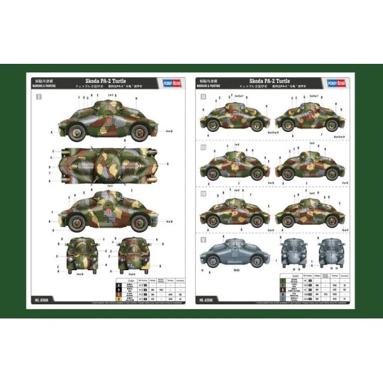 Skoda PA-2 Turtle, 1/35 - Hobby Boss 83888