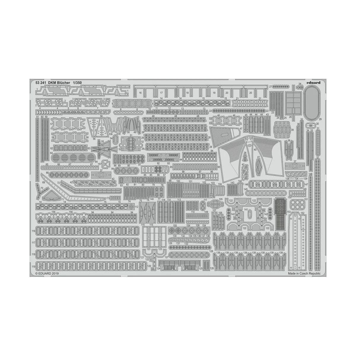 DKM Blücher for Trumpeter - Eduard Accessories 53241