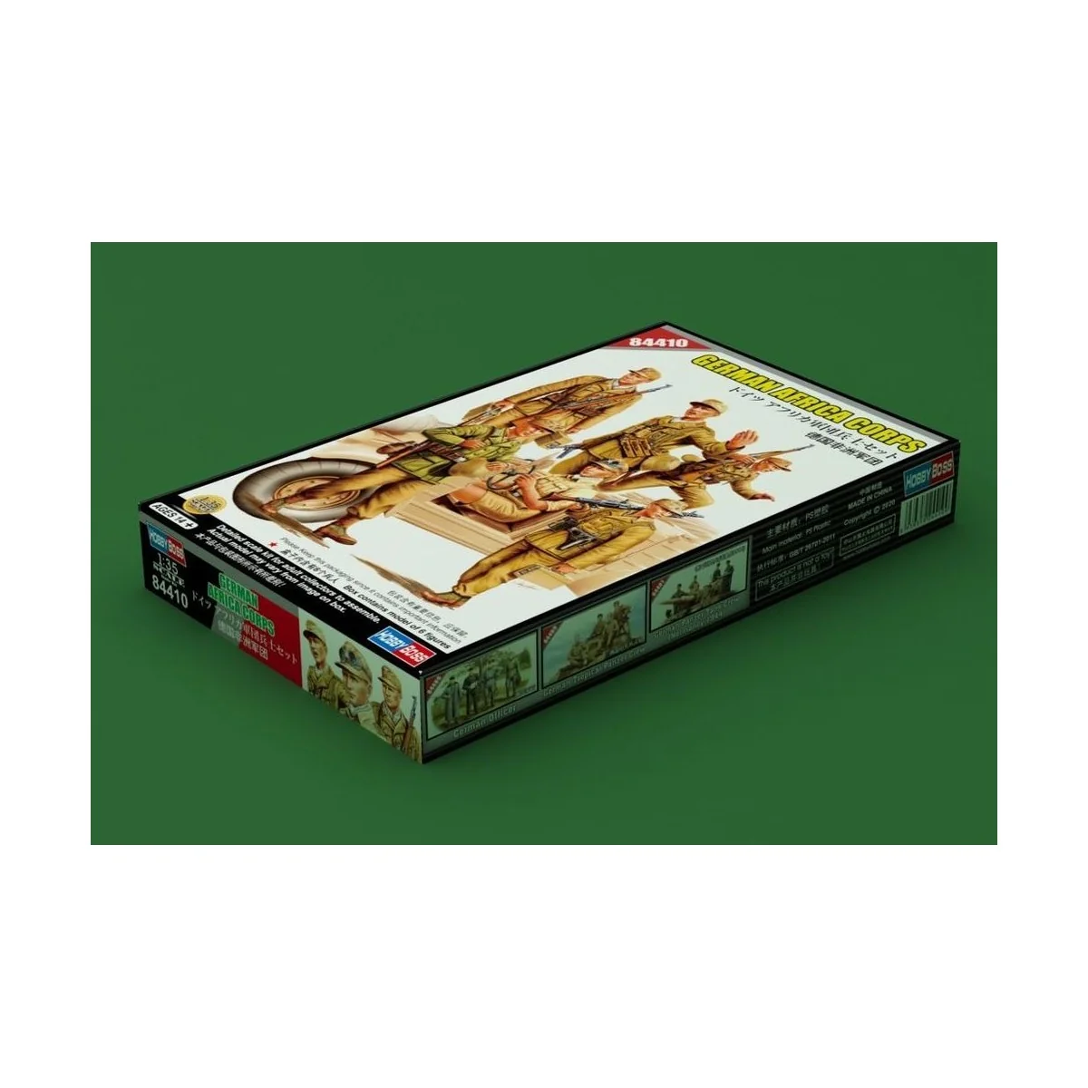 GERMAN AFRICA CORPS, 1/35 - Hobby Boss 84410